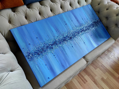 Glitter Glass Painting