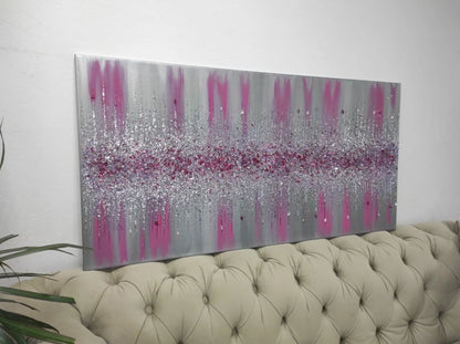 Glitter Glass Painting