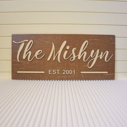 Custom Name Sign