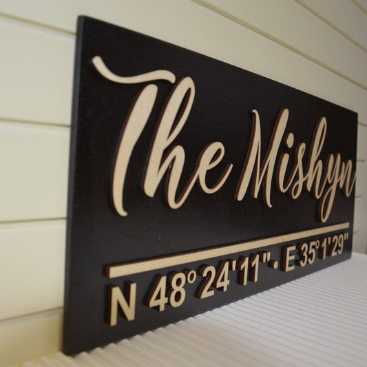 Custom Family Sign