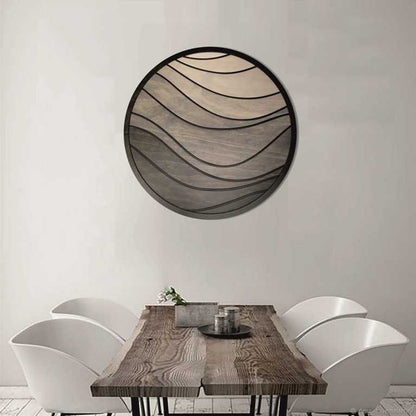 Wood Wall Round Decor