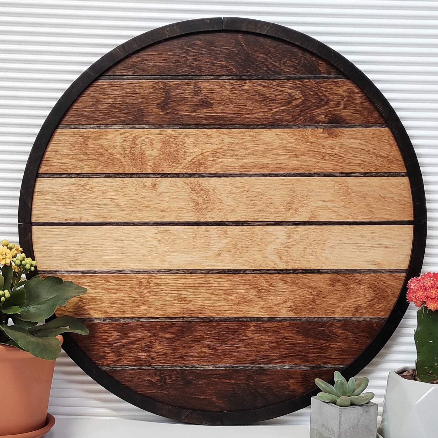 Wood Wall Round Decor