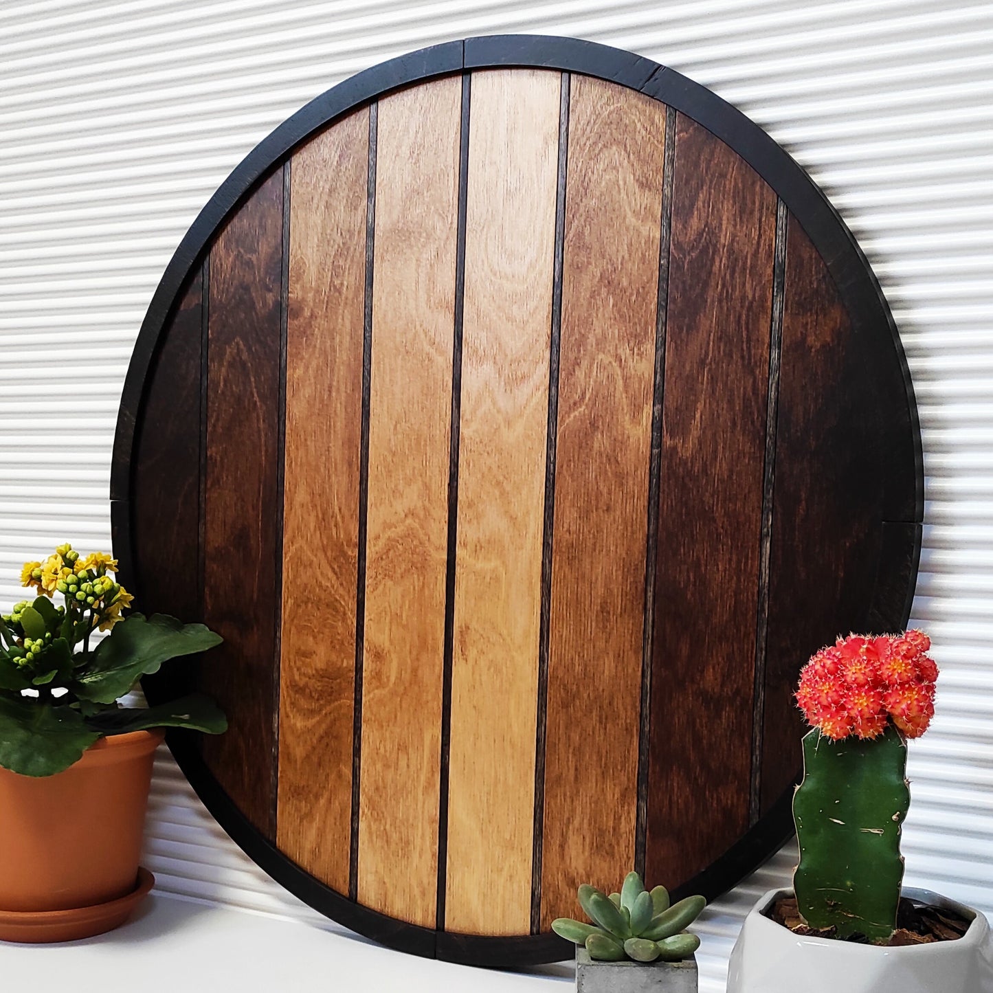 Wood Wall Round Decor