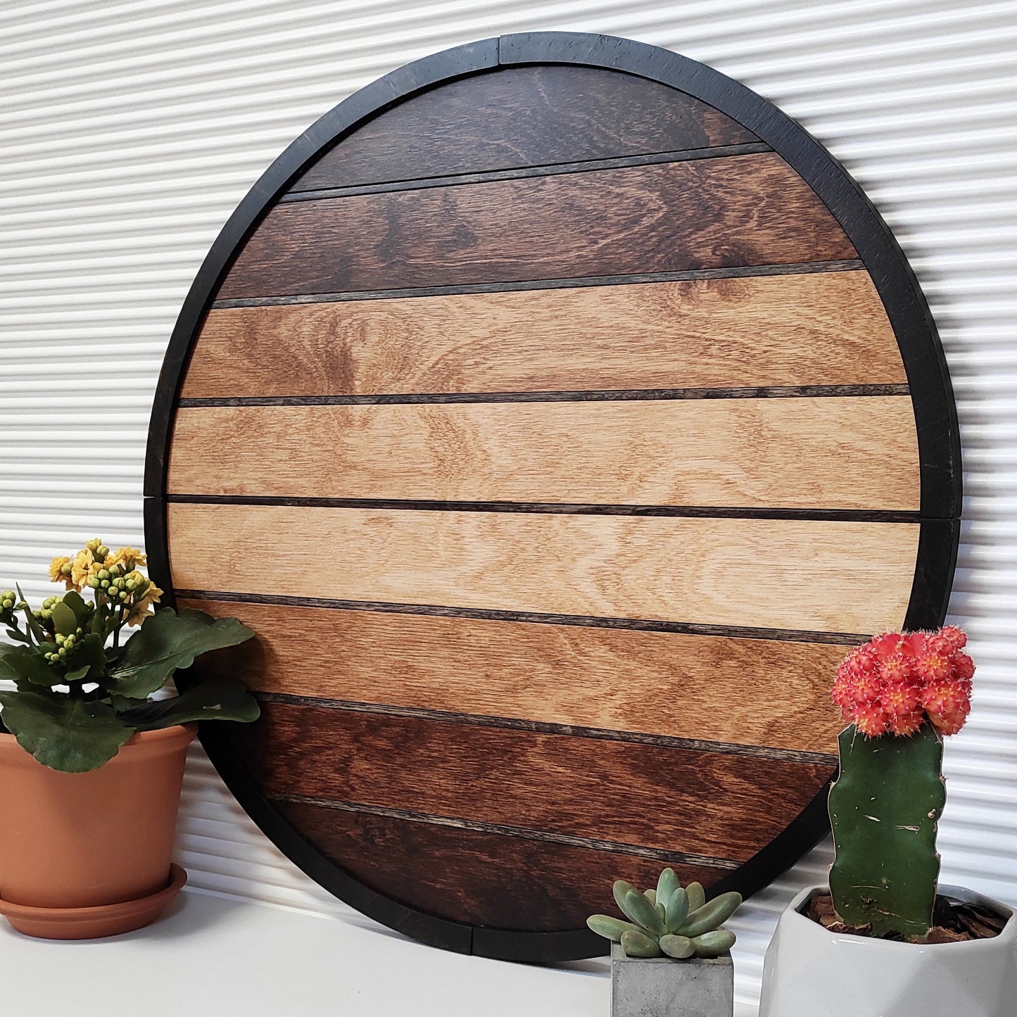 Wood Wall Round Decor