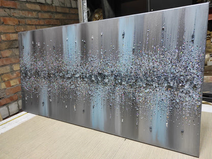 Glitter Glass Painting