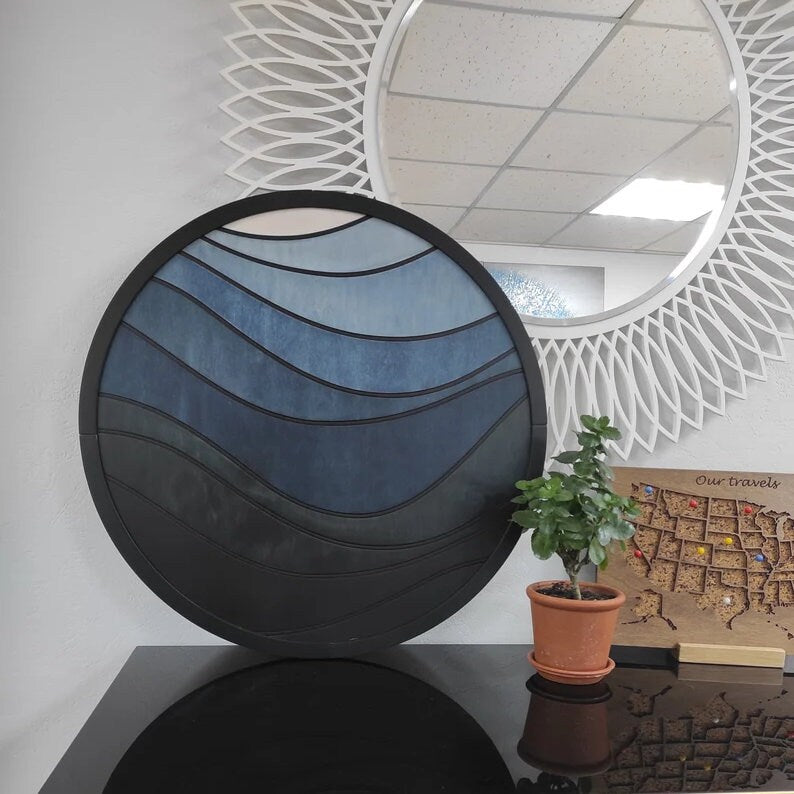 Wood Wall Round Wall Art