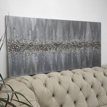 Glitter Glass Painting