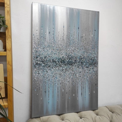 Glitter Glass Painting