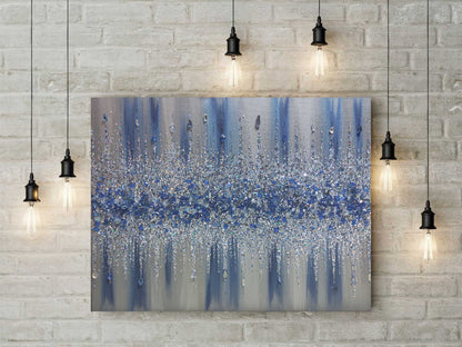 Glitter Glass Painting