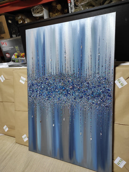 Glitter Glass Painting