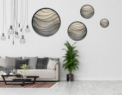 Wood Wall Round Decor