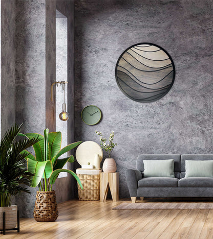 Wood Wall Round Decor