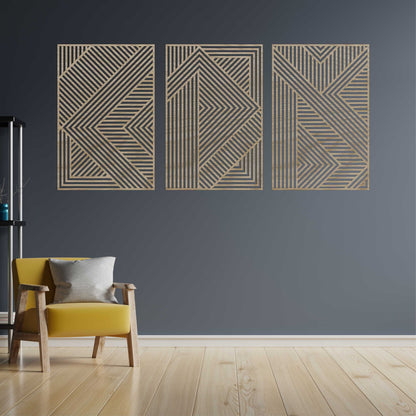 Wood wall art