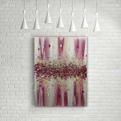 Glitter Glass Painting