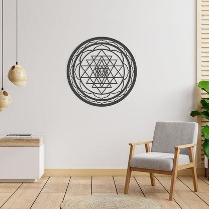 Sri Yantra Sacred Geometry