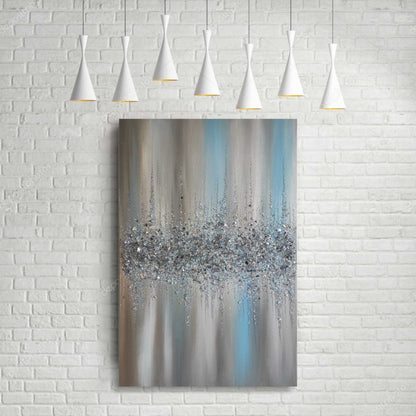 Glitter Glass Painting