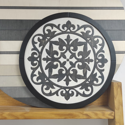 Geometric Wood Wall Art