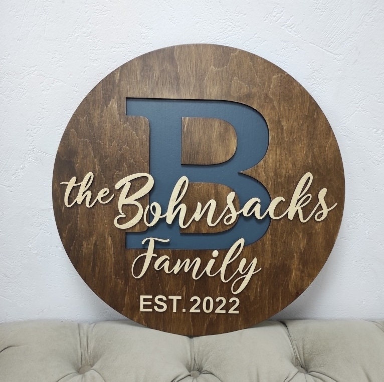 Family Name Sign