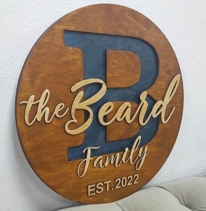 Family Name Sign