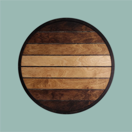 Wood Wall Round Decor